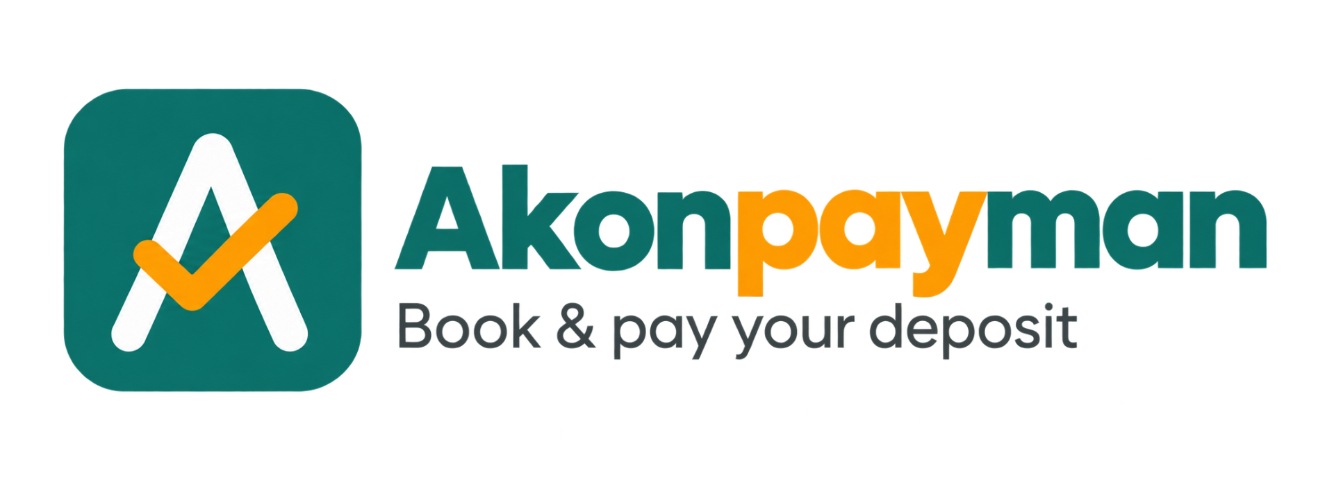 Akonpayman logo — Book and pay your deposit